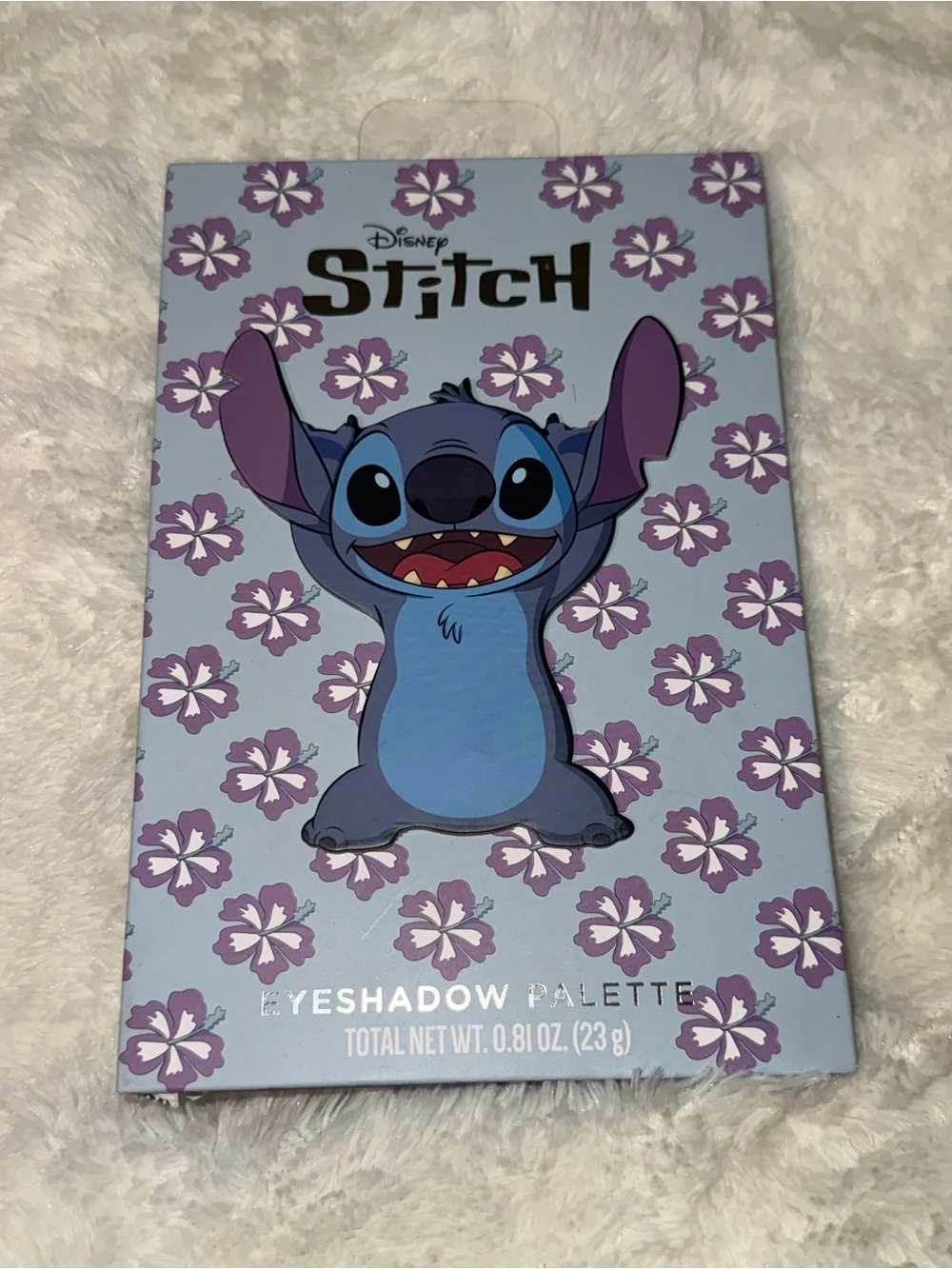 Disney Stitch Lavender & Purple Floral Eyeshadow Palette